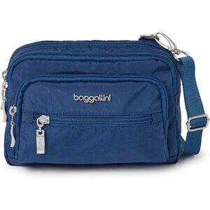 👑Women's Pacific Triple Zip Small Crossbody Bag Lightweight Convertible Belt